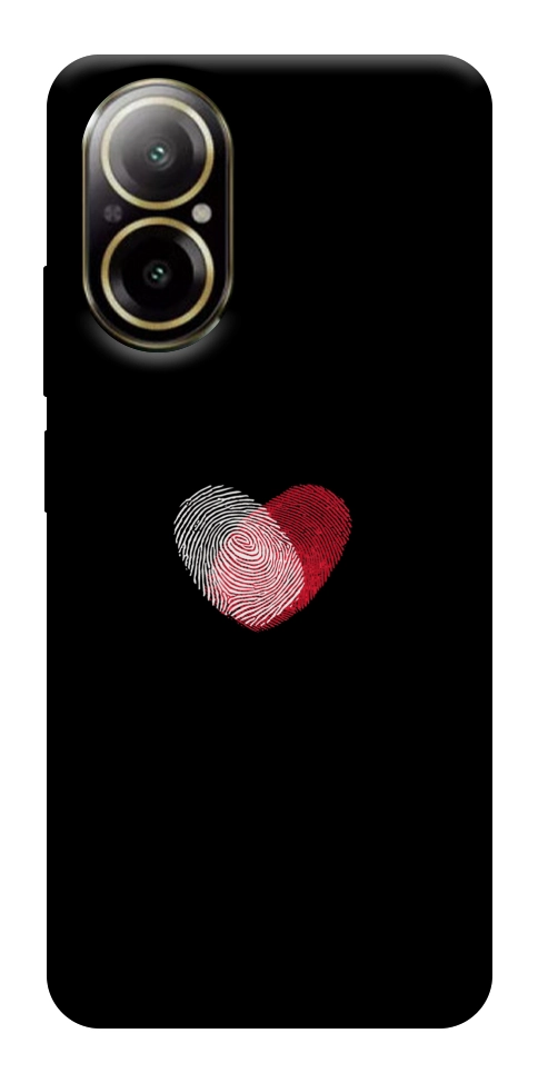 Чехол Fingerprint heart для Realme C67 4G