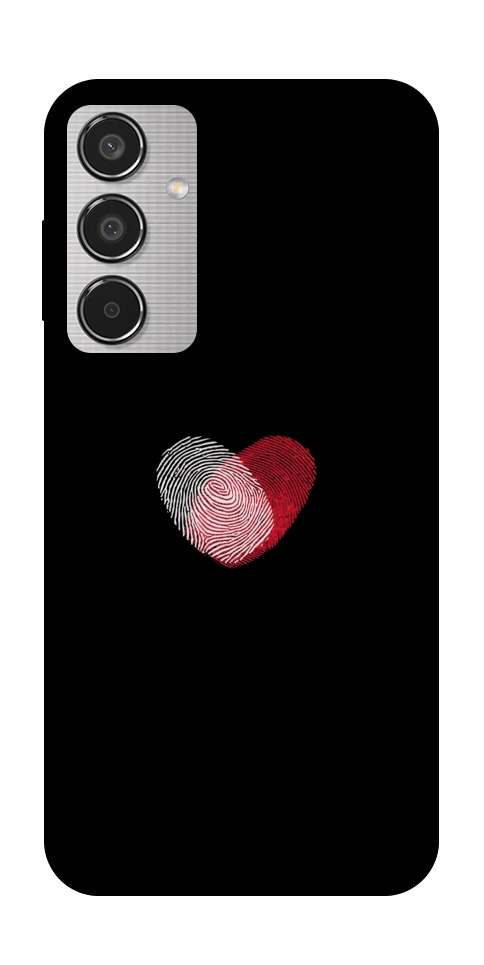 Чохол Fingerprint heart для Galaxy M35 5G