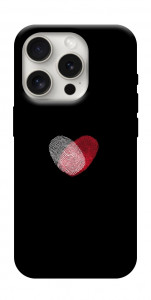 Чехол Fingerprint heart для iPhone 16 Pro Max