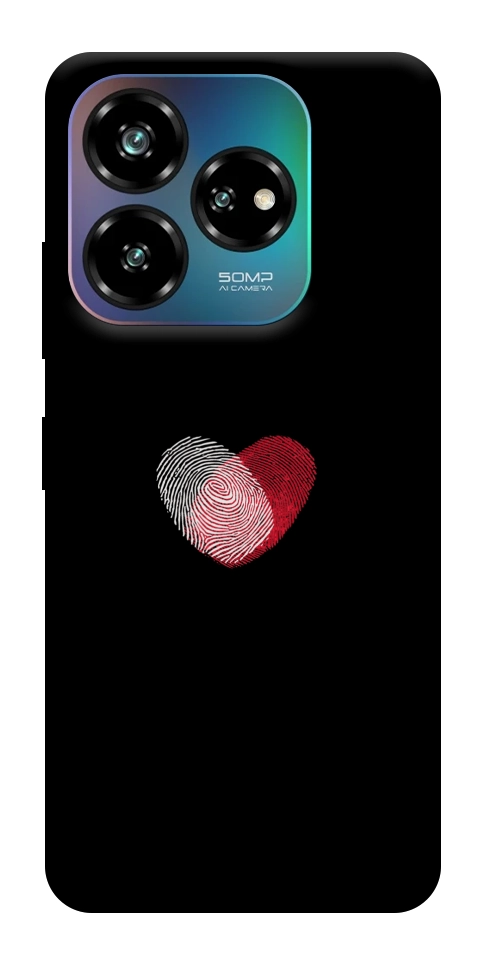 Чехол Fingerprint heart для ZTE Nubia V60