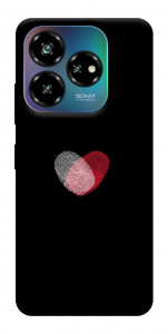 Чехол Fingerprint heart для ZTE Nubia V60