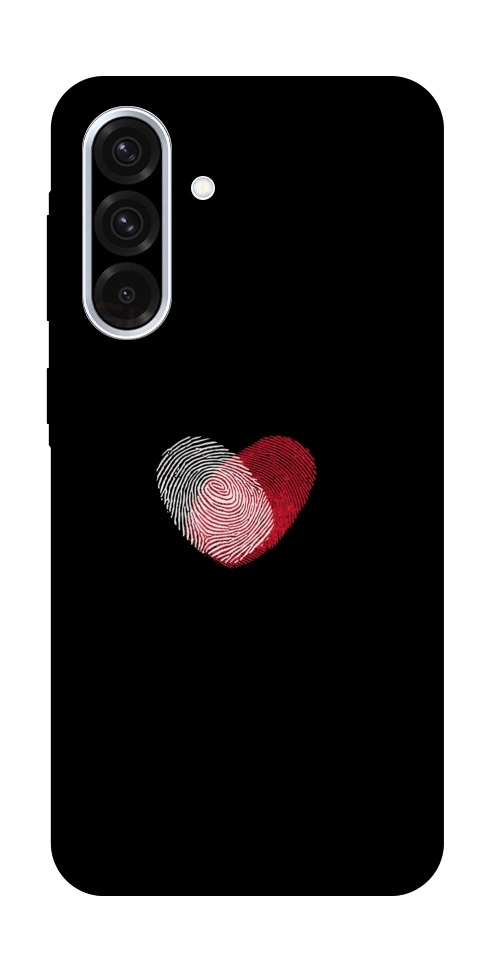 Чехол Fingerprint heart для Galaxy A36 5G