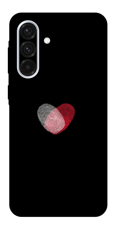 Чехол Fingerprint heart для Galaxy A56 5G