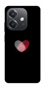 Чехол Fingerprint heart для Oppo A3 4G