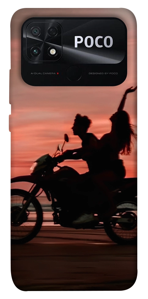 Чехол Moto couple для Xiaomi Poco C40