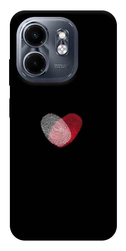 Чехол Fingerprint heart для Infinix Smart 9 4G