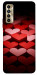 Чехол Hearts pattern для TECNO Camon 17P