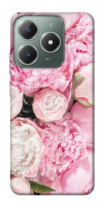 Чохол Pink peonies для Realme C61