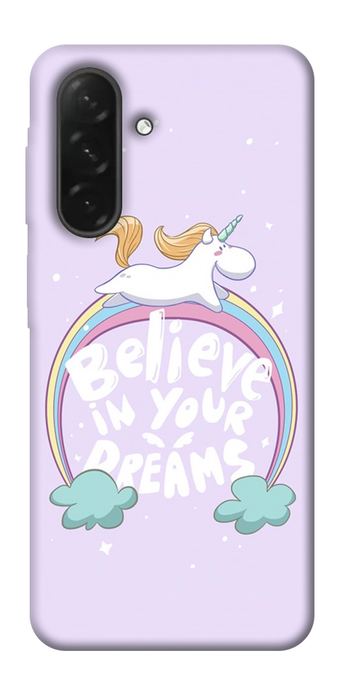 Чехол Believe in your dreams unicorn для Galaxy A26 5G