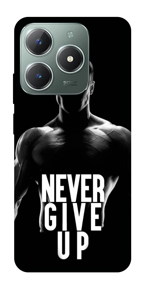 Чохол Never give up для Realme C61