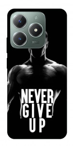 Чехол Never give up для Realme C61