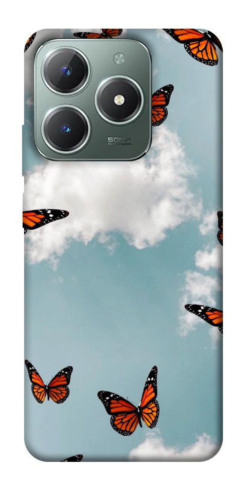 Чехол Summer butterfly для Realme C61