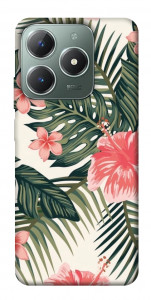 Чохол Tropic flowers для Realme C61