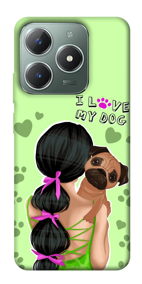 Чехол Love my dog для Realme C61