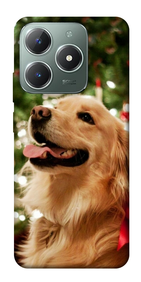 Чехол New year dog для Realme C61