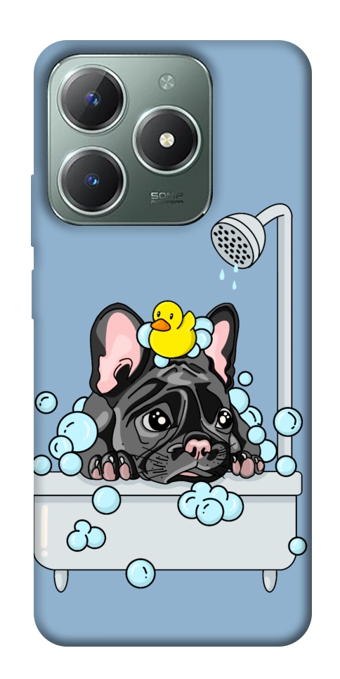 Чехол Dog in shower для Realme C61