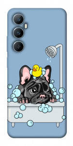 Чехол Dog in shower для Realme C65 4G