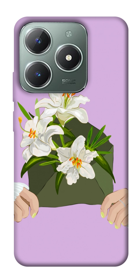 Чехол Flower message для Realme C61