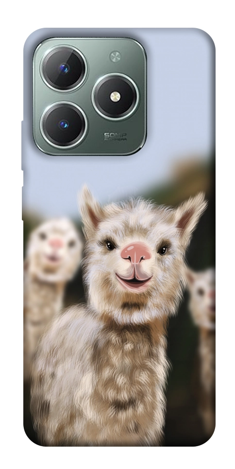 Чехол Funny llamas для Realme C61