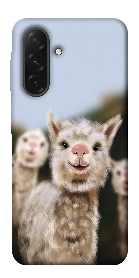 Чехол Funny llamas для Galaxy A26 5G