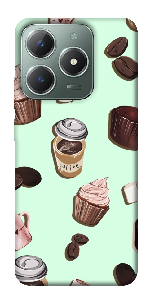 Чохол Coffee and sweets для Realme C61