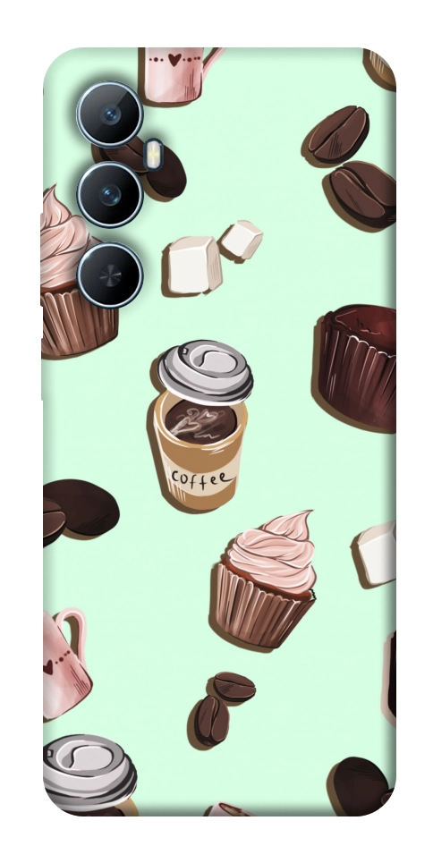 Чехол Coffee and sweets для Realme C65 4G