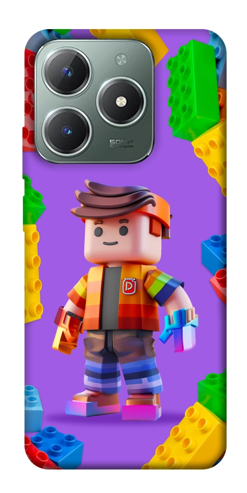 Чохол Colorful constructor для Realme C61