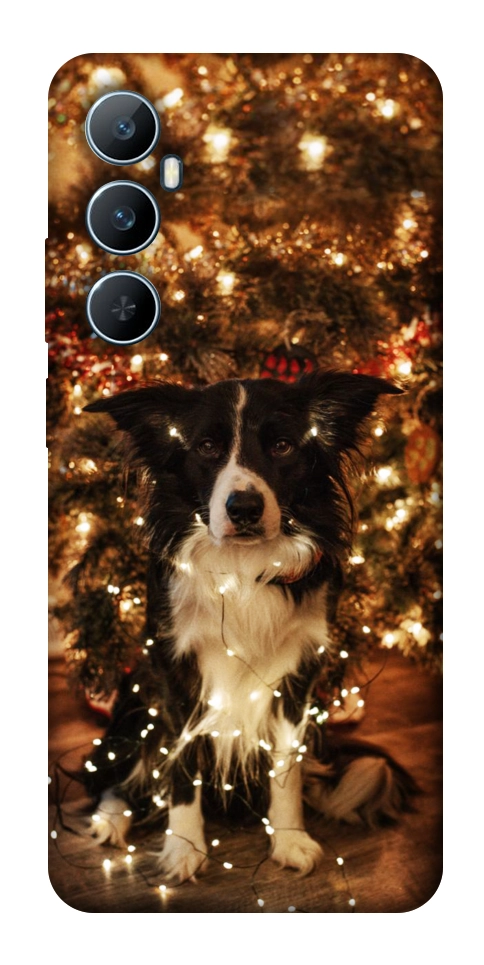 Чехол Christmas dog для Realme C65 4G