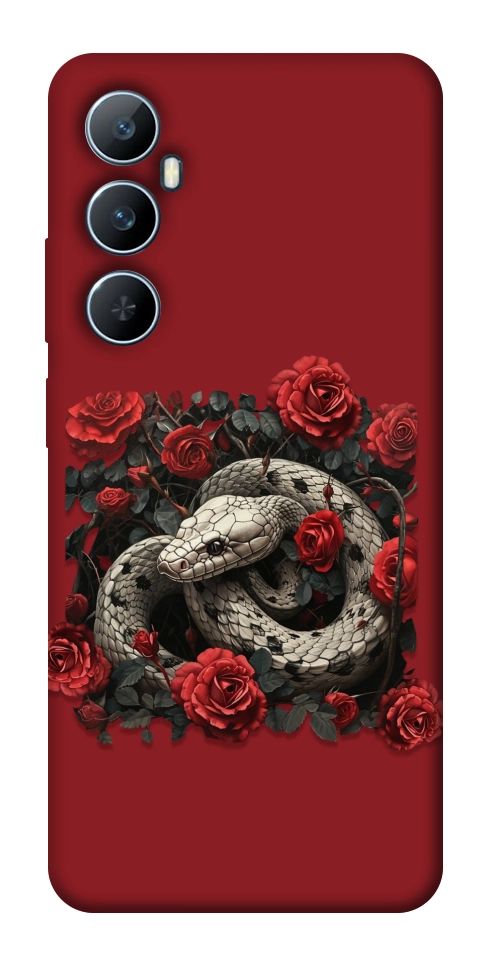 Чехол Roses snake для Realme C65 4G