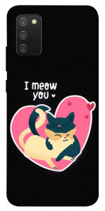 Чохол I meou you Love для Galaxy A02s