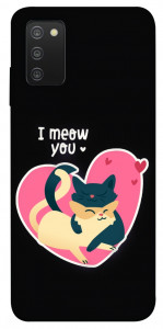 Чехол I meou you Love для Galaxy A03s