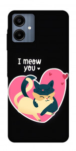 Чохол I meou you Love для Galaxy A06