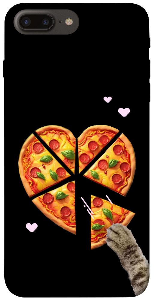 Чехол Pizza Love Cat для iPhone 7 Plus