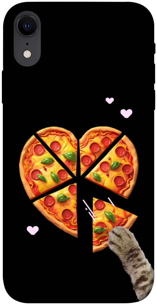 Чехол Pizza Love Cat для iPhone XR