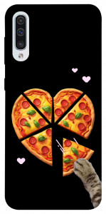 Чехол Pizza Love Cat для Samsung Galaxy A50 (A505F)