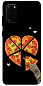 Чехол Pizza Love Cat для Galaxy S20 Plus (2020)