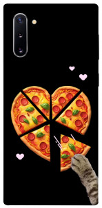 Чохол Pizza Love Cat для Galaxy Note 10 (2019)