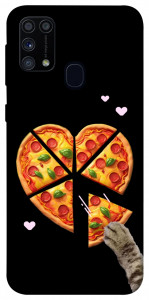 Чехол Pizza Love Cat для Galaxy M31 (2020)