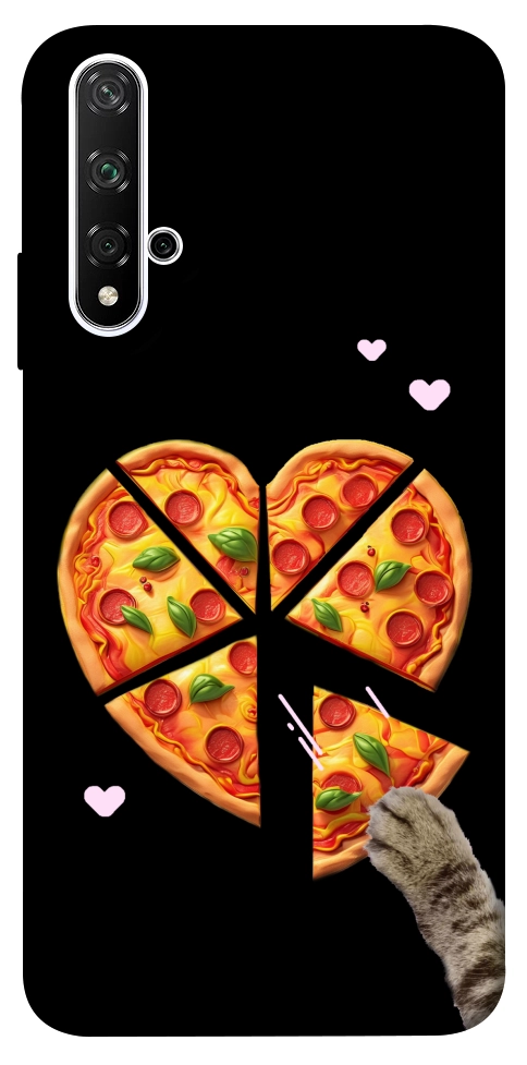 Чехол Pizza Love Cat для Huawei Honor 20