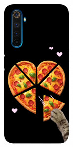 Чохол Pizza Love Cat для Realme 6 Pro