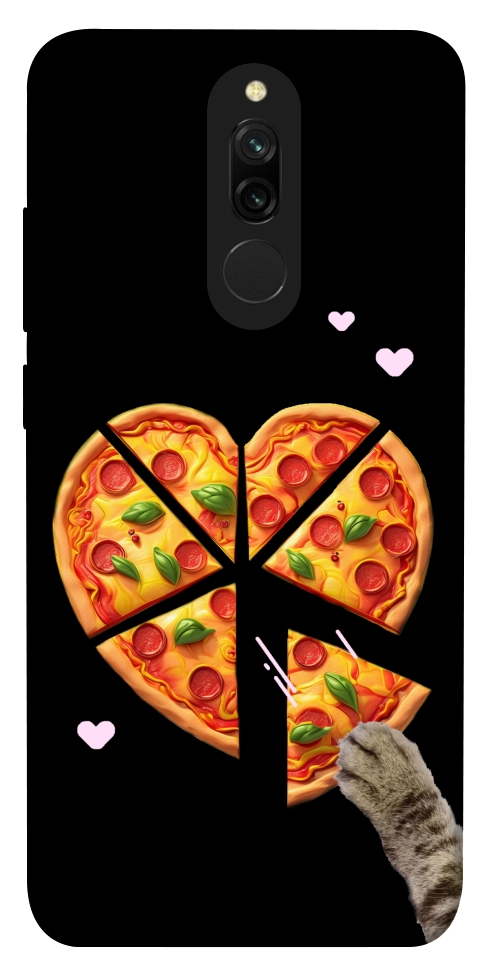 Чехол Pizza Love Cat для Xiaomi Redmi 8