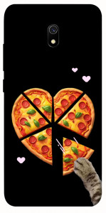 Чохол Pizza Love Cat для Xiaomi Redmi 8a