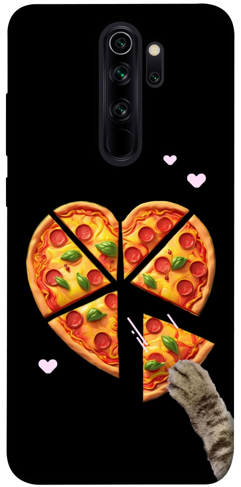 Чехол Pizza Love Cat для Xiaomi Redmi Note 8 Pro