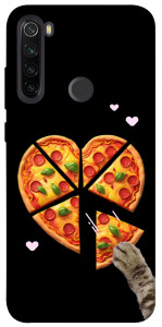 Чехол Pizza Love Cat для Xiaomi Redmi Note 8T