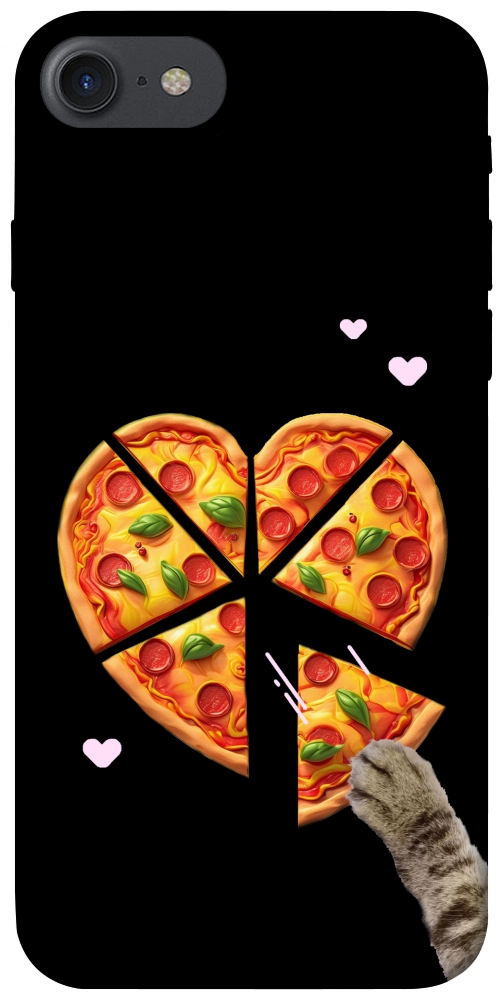 Чехол Pizza Love Cat для iPhone 8