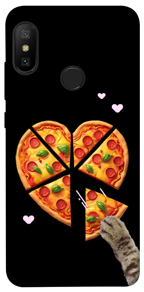 Чехол Pizza Love Cat для Xiaomi Redmi 6 Pro