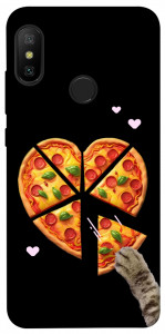 Чехол Pizza Love Cat для Xiaomi Mi A2 Lite