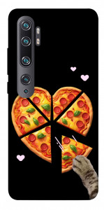 Чехол Pizza Love Cat для Xiaomi Mi Note 10 Pro