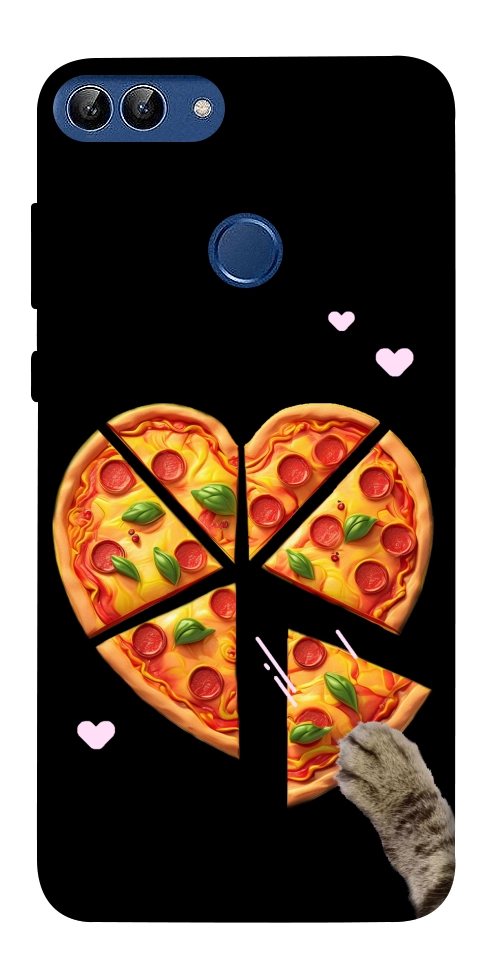 Чехол Pizza Love Cat для Huawei P Smart