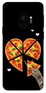 Чохол Pizza Love Cat для Galaxy S9